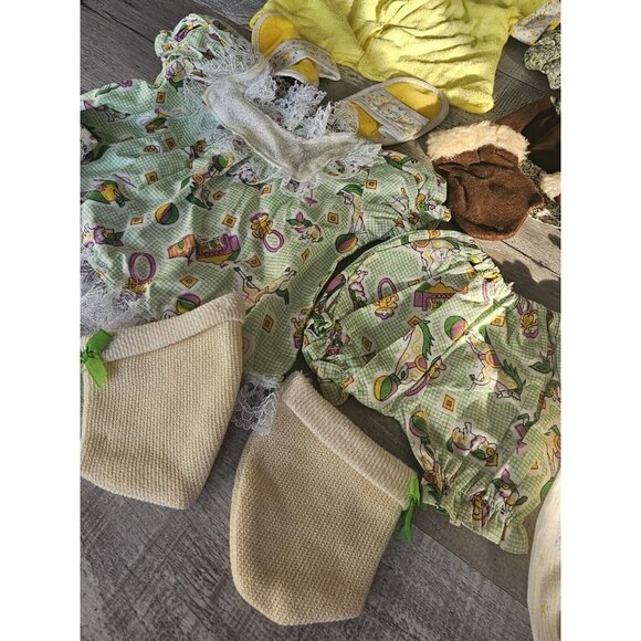 CPK + Lot Baby Girls Dresses Outfits Vtg 1990s Reborn Dolls - Picture 9 of 12